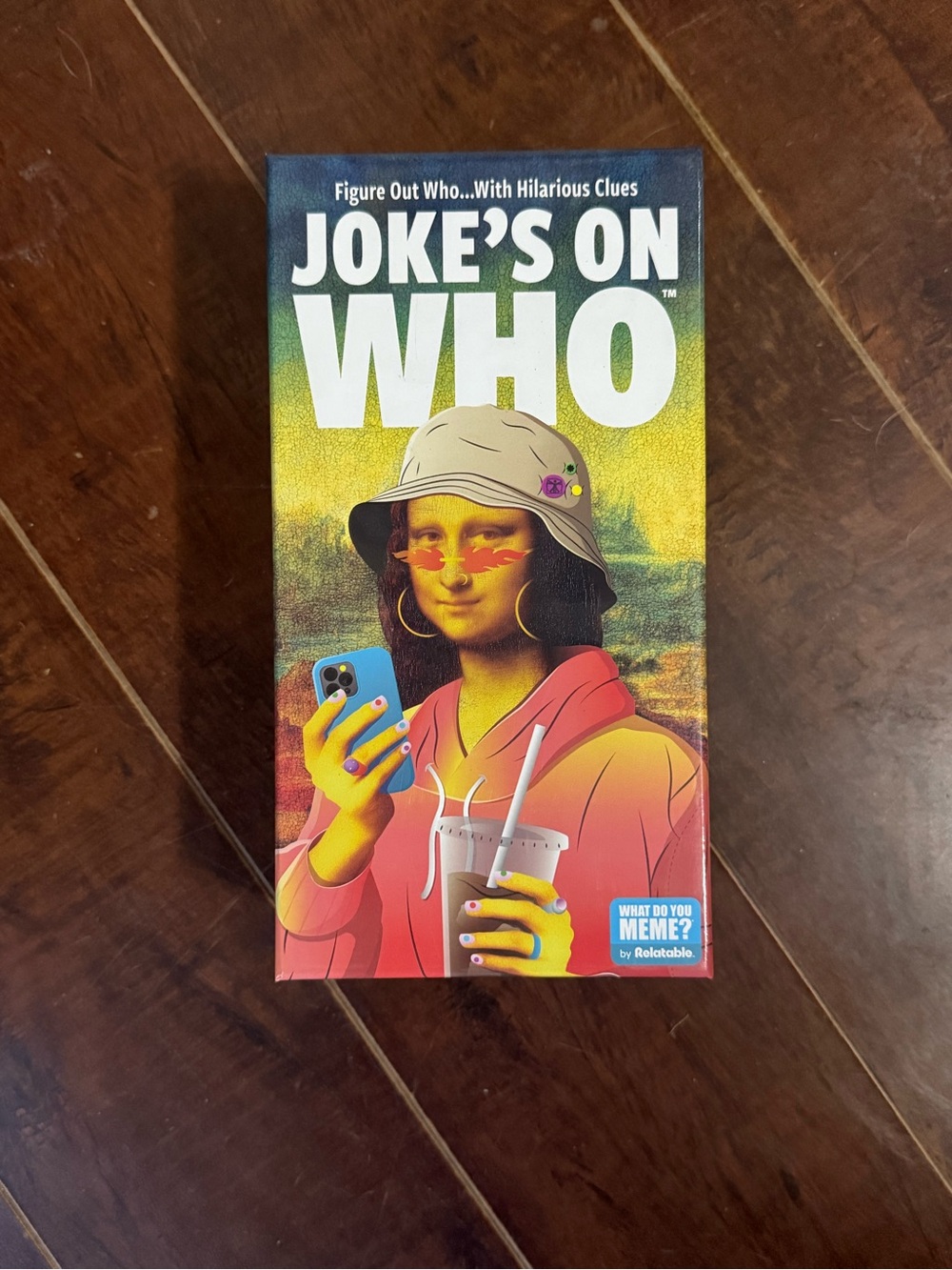 Joke's On Who Party Card Game - Colorful Artwork